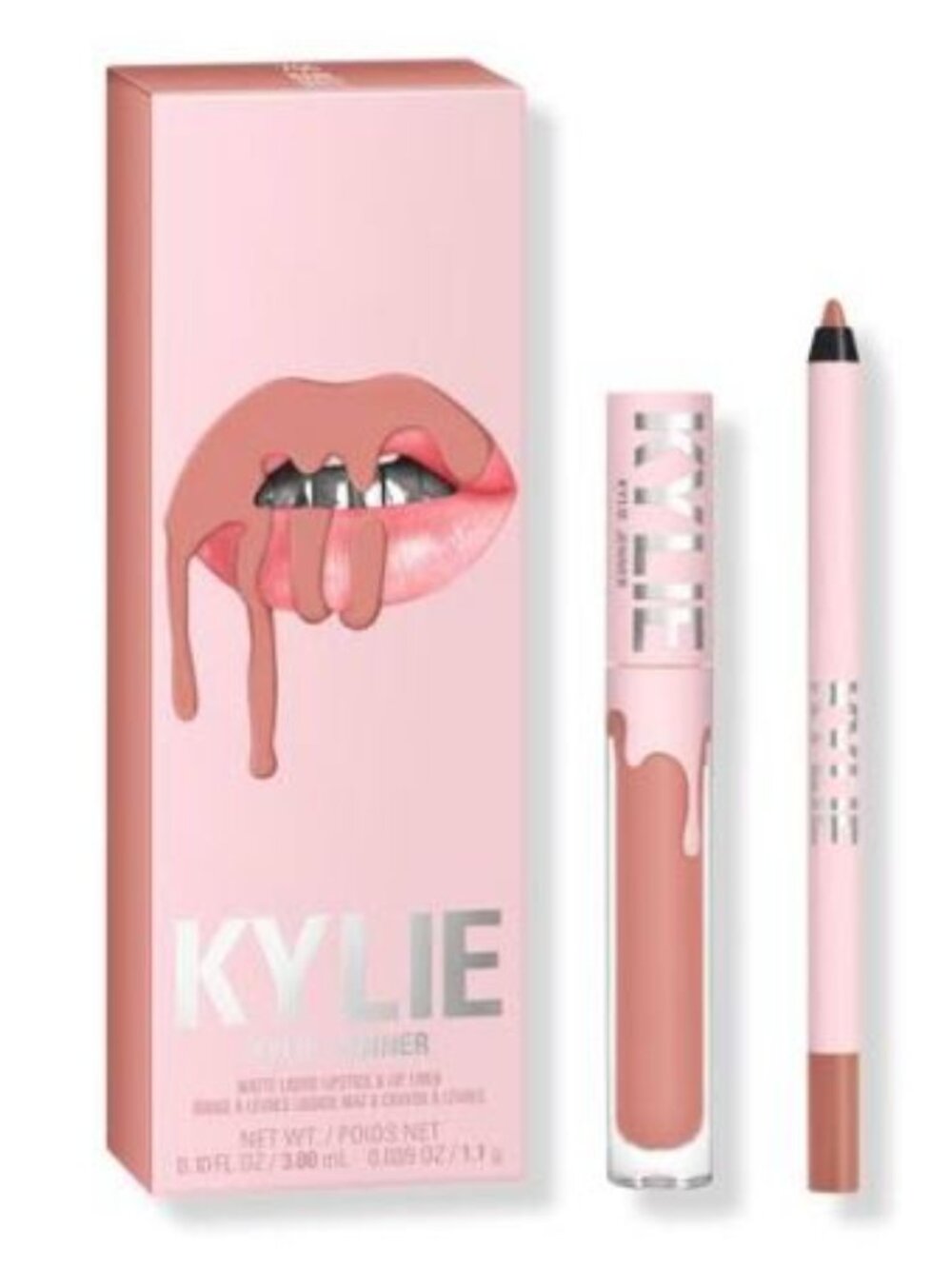 NEW! Kylie Cosmetics- Matte Lip Kit Full Coverage And Matte Finish Bare